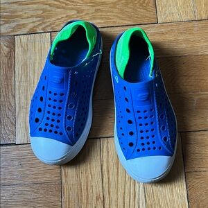 Skechers Kids Water Shoes in Blue and Neon Green